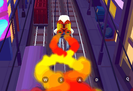 地铁跑酷无敌版(Subway Surf)4